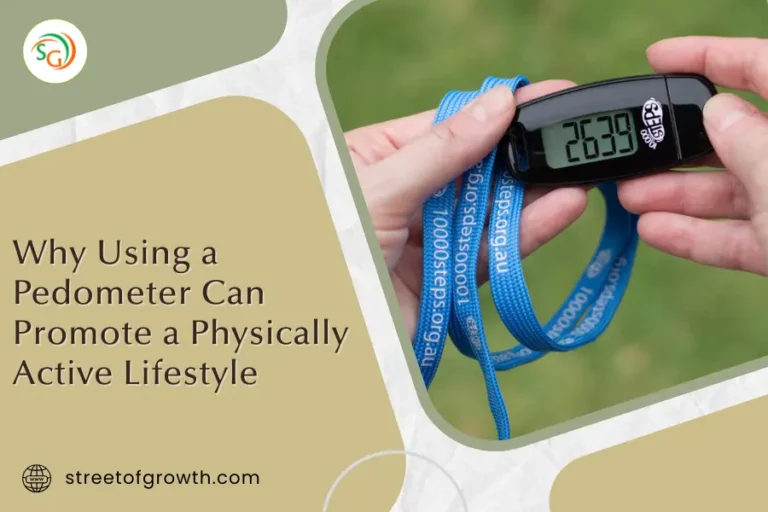 Pedometer showing step count 2639, promoting a physically active lifestyle.