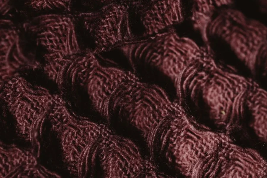 Burgundy And Rust Burgundy and rust colored knitwear textures shown as color pairings for olive green